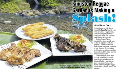 Kingston Reggae Garden Is Making A Splash Pressreader