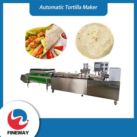 Automatic Rows Flat Lebanese Lavash Chapati Roti Pita Bread Arabic