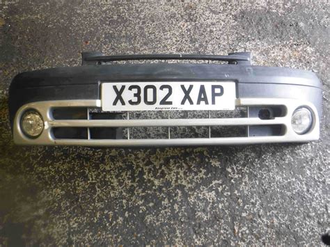 Renault Kangoo Mpv 1993 2003 Front Bumper Silver 632 Store Renault