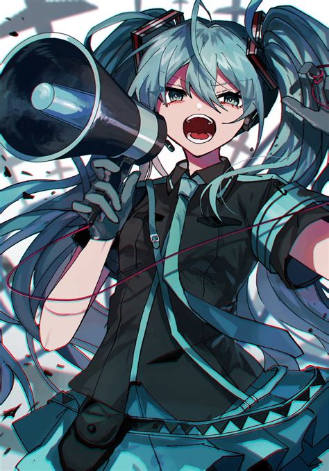 初音ミク 「恋は戦争 」檀上大空のイラスト