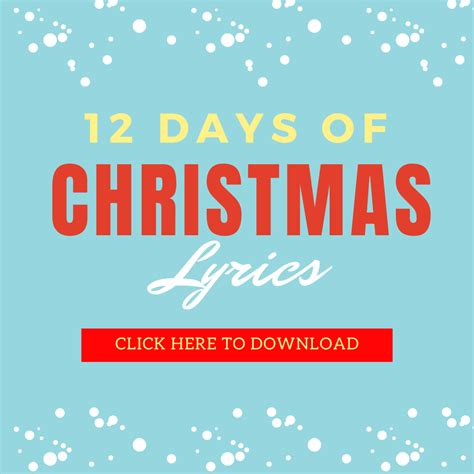 12 Days Of Christmas 2025 Lyrics Rhoda Chastity