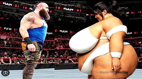 Braun Strowman Vs Sumo Girl WWE Main Event Match YouTube