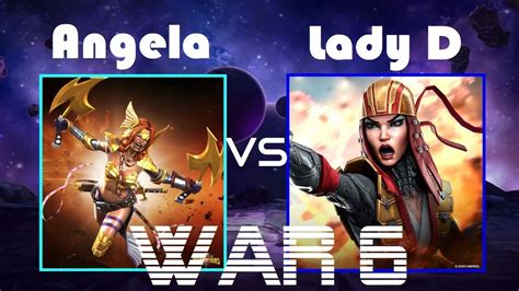 Angela Vs Lady Deathstrike War 6 Mcoc Alliance War Season 45 Youtube