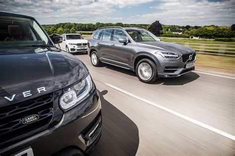 Volvo XC90 Vs BMW X5 Vs Range Rover Sport Triple Test Review 2015