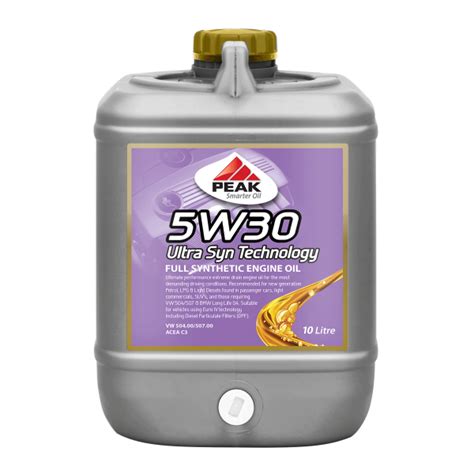 PEAK 5W30 ULTRA PEAK Lubricants