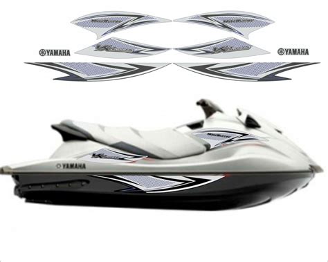 Yamaha Waverunner Vx Cruiser 05 09 Graphics Decal Sticker Kit Grey