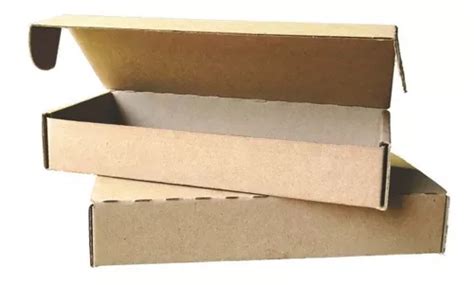 Cajas Para Envios 100piezas 21x9x3 5cm Microcorrugado Kraft Envío gratis