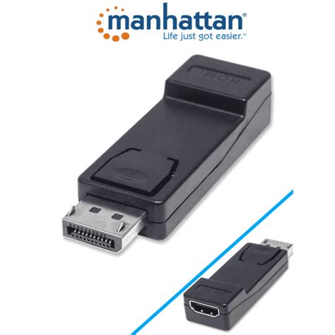 Manhattan 151993 Adaptador Displayport A Hdmi Pasivo Conectores