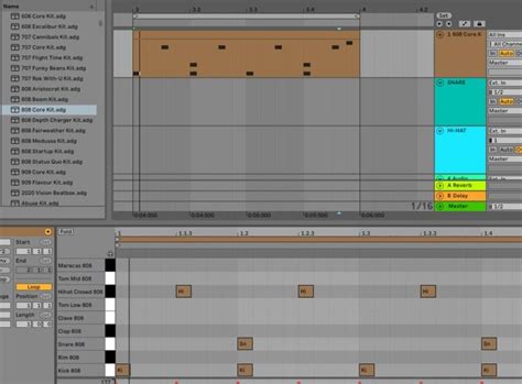 Ways To Create Drum Tracks In Ableton Live Samples Drum Racks