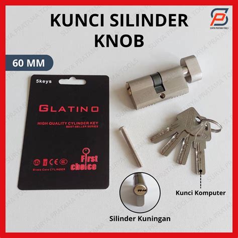 Jual Silinder Knob Kunci Pintu Mm Kunci Komputer Kenop Knop Pintu