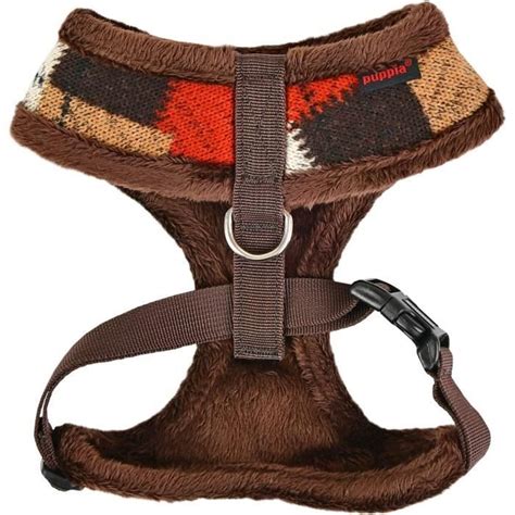 Harnai Classique Pour Chien Harnais Marron Taille Cdiscount