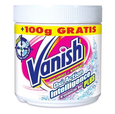 Vanish Oxi Action Intelligence Plus Krystaliczna Biel Rodki Do