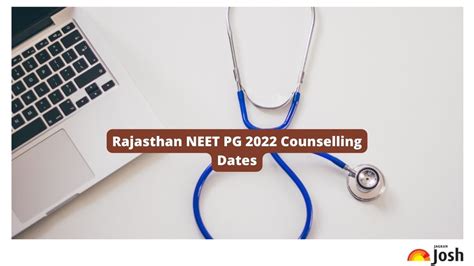 Rajasthan NEET PG 2022 Counselling Dates Announced For Mop Up Round