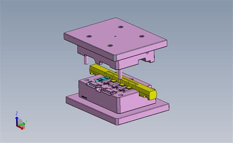 Usb注塑模具设计solidworks 2016模型图纸下载 懒石网