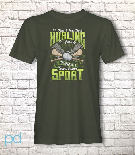 Funny Hurling T Shirt Hurling Lover Fan T Idea Hurling Player Tee