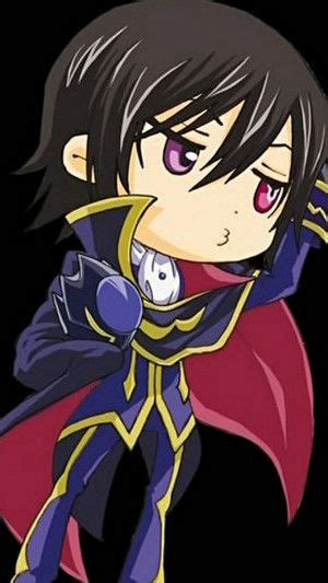 Chibi Lelouch Yuno Gasai Anime Code Geass Chibi