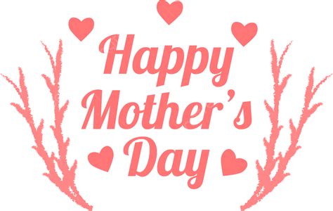 Dia Da Mãe Clipart Elegante Rosa Png Mãe Dia Feliz Imagem Png E Vetor Para Download Gratuito