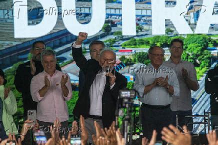 Folhapress Fotos Presidente Lula na inauguração de obras na rodovia