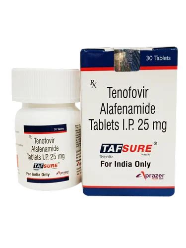 Mg Tenofovir Alafenamide Tablets Ip At Rs Box Tenofovir