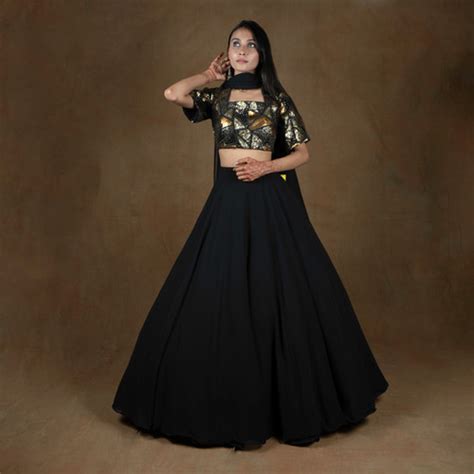 Arya Black Lehenga Amaltas Couture