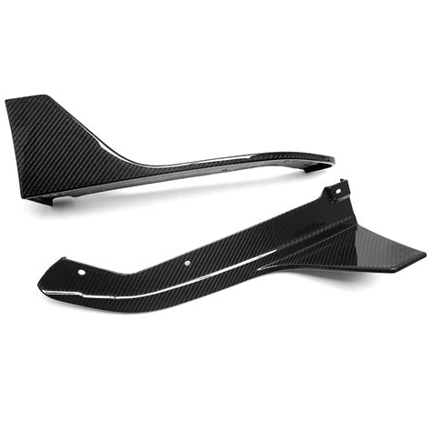 Molded Innovations Gloss Carbon Rear Bumper Extension Pair 2022-2024 ...