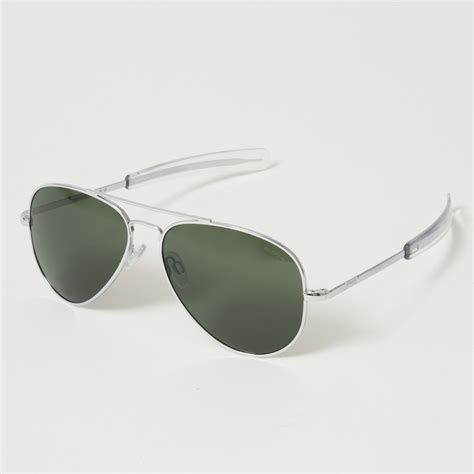 Randolph Concorde Sunglasses Bright Chrome Cr076