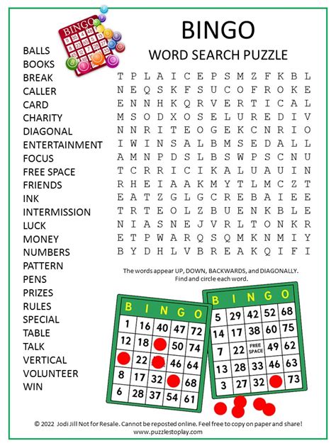 Bingo Pattern Examples 13 Free PDF Printables