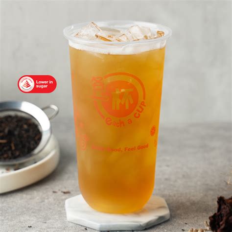 Peach Oolong Tea Bubble Tea And Fresh Fruit Tea Shop Singapore Each A Cup