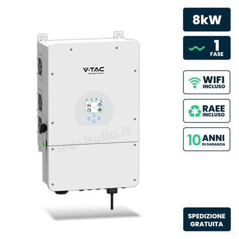 SKU 11803 Inverter Fotovoltaico Deye Monofase Ibrido On Grid Off Grid