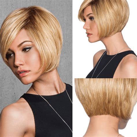 Short Layered Bob For Thin Hair Blonde Nexahair