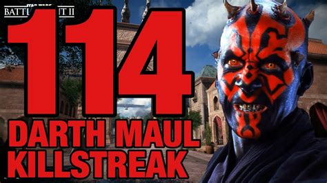 Darth Maul Killstreak Gameplay In Minutes Star Wars Battlefront