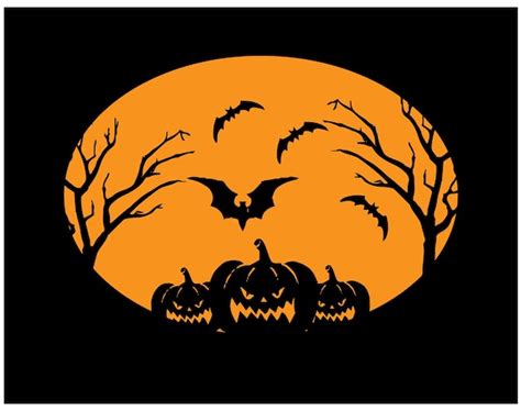 Premium Vector Vector Hand Drawn Pumpkin Silhouette Illustration