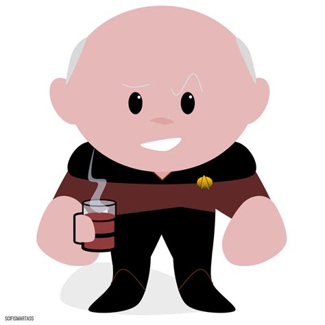 Tea, Earl Grey, Hot! Lil' Captain Jean Luc Picard! by SciFiSmartass on ...