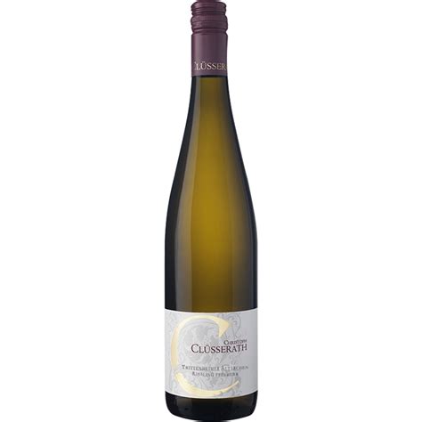 Christoph Cl Sserath Trittenheimer Alt Rchen Riesling Feinherb