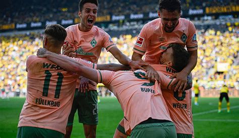 BVB SV Werder Bremen 2 3 Irre SVW Schockt Borussia Dortmund Mit