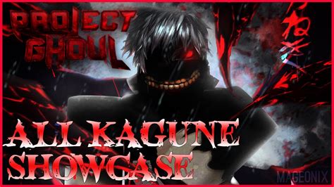 Project Ghoul All Kagune Showcase Roblox Youtube