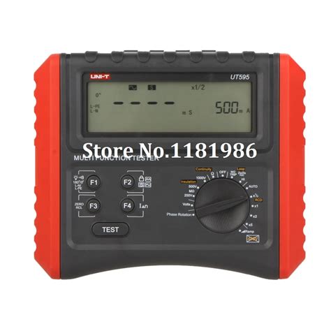 Uni T Ut595 Multifunction Loop Testers Earth Ground Line Loop Impedance