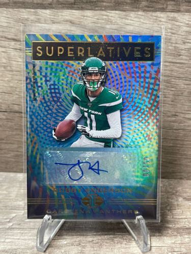 2020 Panini Illusions Robbie Anderson Chosen Su24 50 Auto New York Jets Tc2289 Ebay