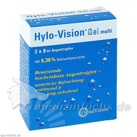 Hylo Vision Gel multi Augentropfen hier günstig kaufen bei medizinfuchs de