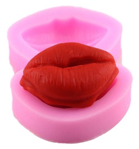 Bleumoo D Lips Silicone Fondant Mould Cake Decorating Chocolate Baking