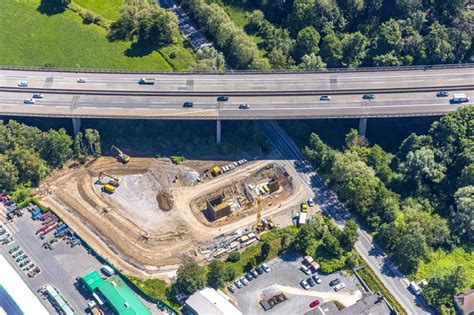 Luftbild Hattingen Baustelle Zum Neubau In Hattingen Im Bundesland