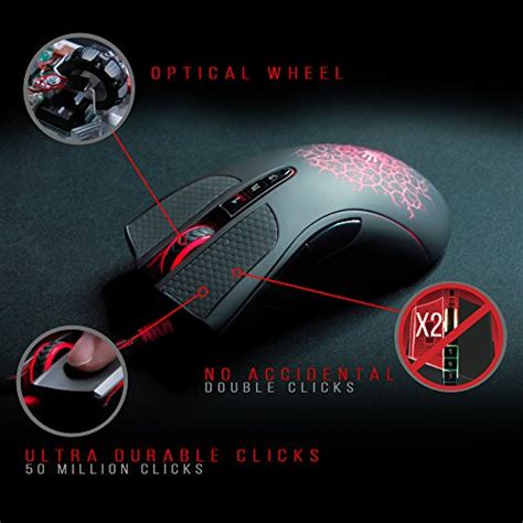 Bloody AL90 Optical Gaming Mouse With Light Strike LK Optical Switch