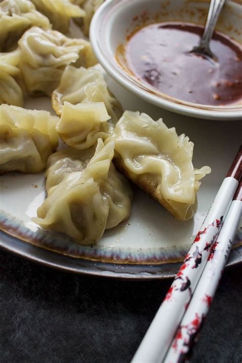 These Pork Potstickers With A Chilli Dipping Sauce Are Filling Tasty