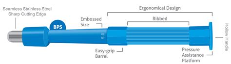 Biopsy Punch Dermal Punch Surgical Biopsy Tool Solmed Online