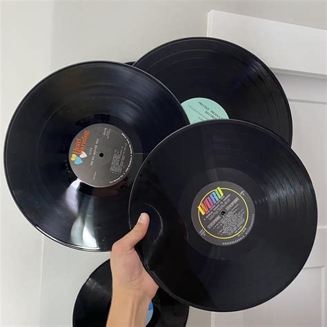 VINYL RECORD WALL ART price: 3 for $10, 6 for... - Depop