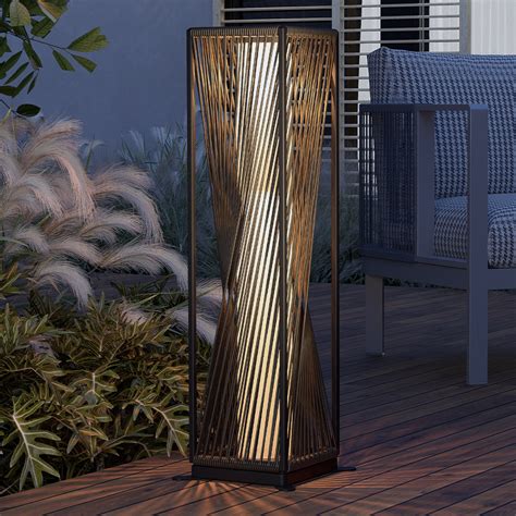 Grand Patio Solar Powered Integrated Led Outdoor Floor Lamp