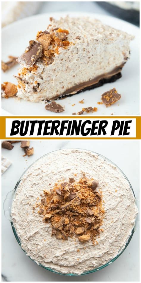 Butterfinger Pie - Recipe Girl