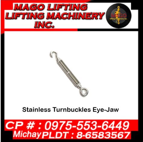 Stainless Turnbuckles Eye Jaw Commercial And Industrial Construction