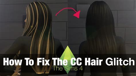 Solved The Sims 4 Cc Hair Blonde Streaks Bug Fix Answer Hq How Fix Sims 4 Blonde Hair Glitch