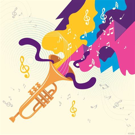 Trumpet Vector in Illustrator, SVG, JPG, EPS, PNG - Download | Template.net